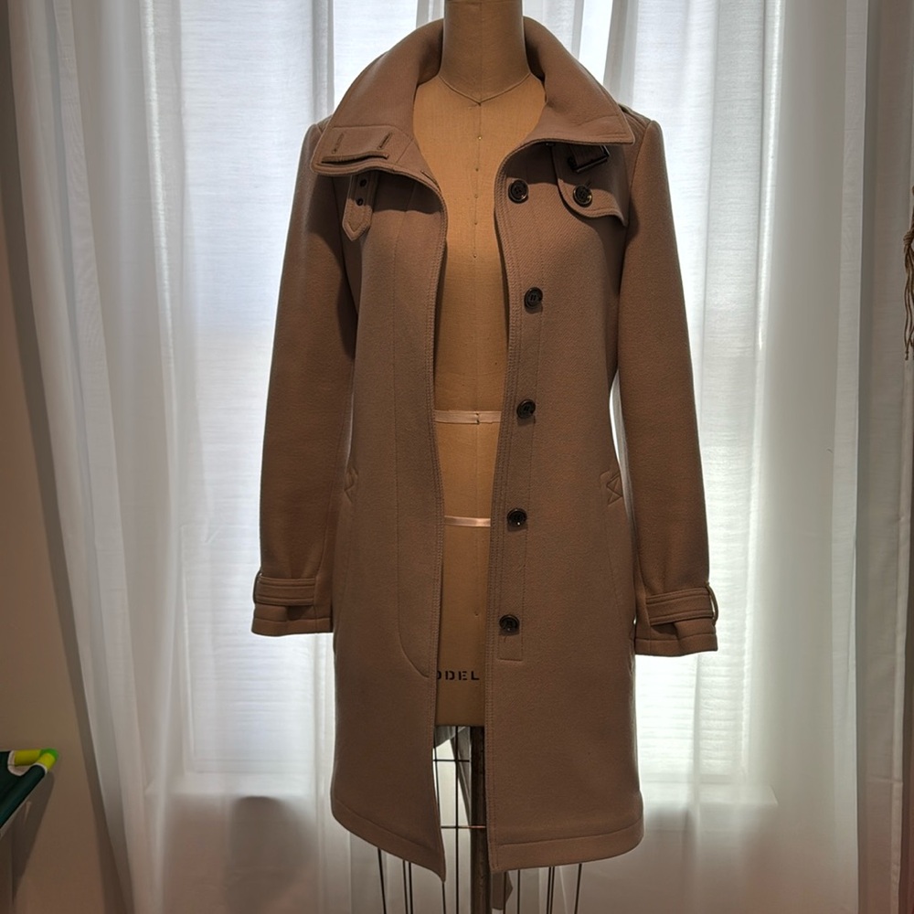 Burberry wool and cashmere coat size 10